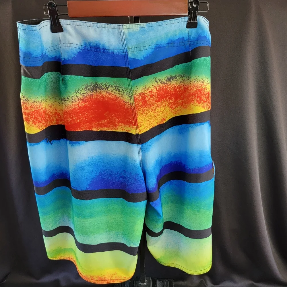Hang Ten Men’s Board Shorts 36 Waist Swim Trunks‎ - Picture 4 of 7